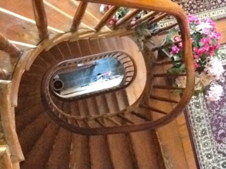 hardwood treads, refinish