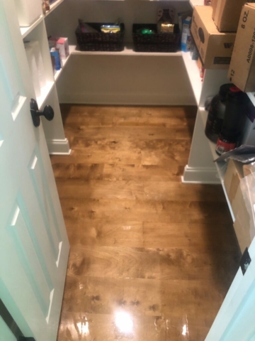 stain, sand, prefinished flooring