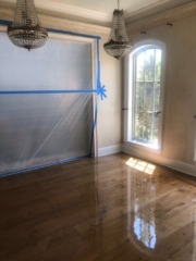 stain, sand, prefinished flooring